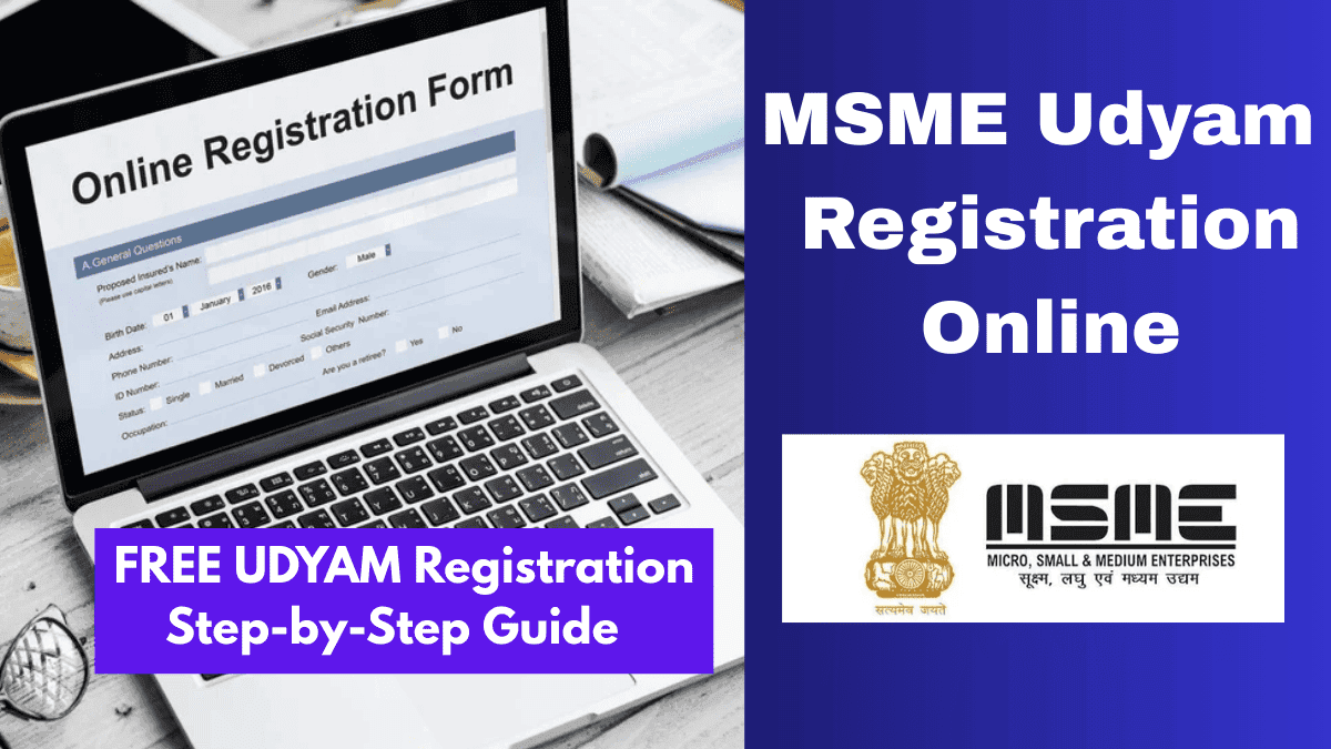 How to fill Udyam registration form step-by-step with Aadhaar and PAN