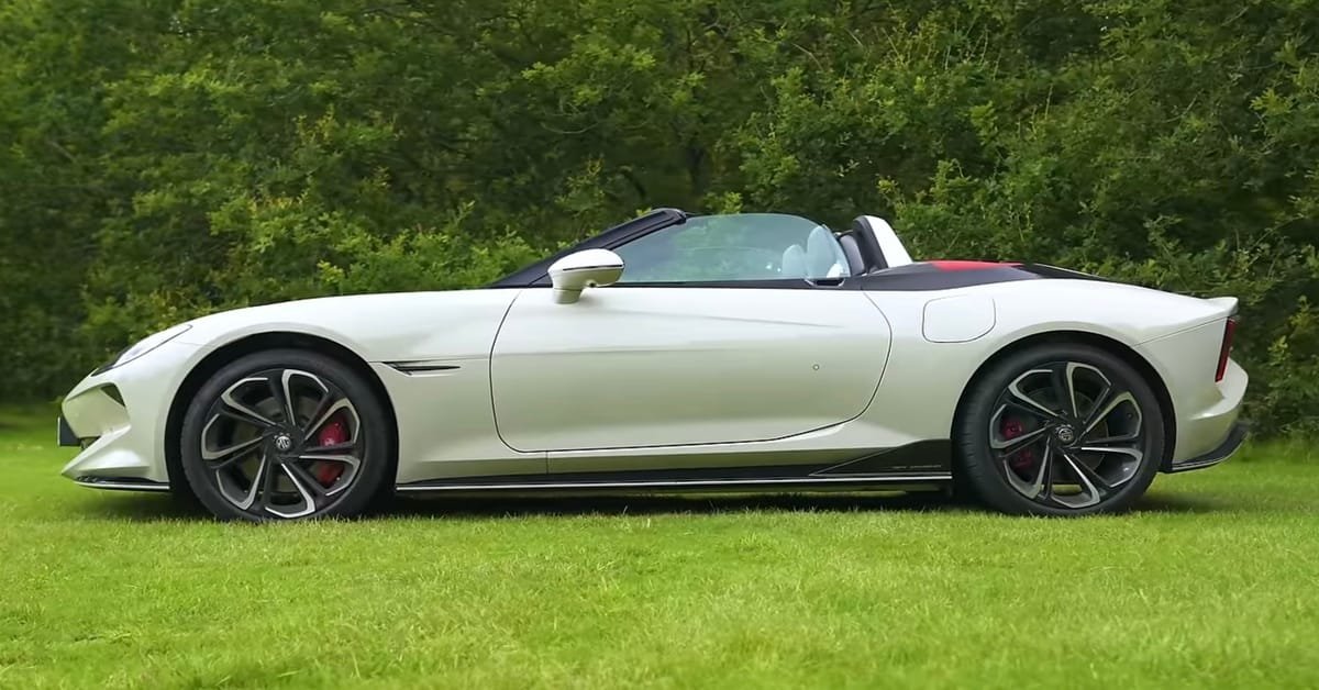 MG Motor Unveils Cyberster in India: 500 km Range, 3.2 Sec 0-100 km/h 1 MG CYBERSTER INDIA