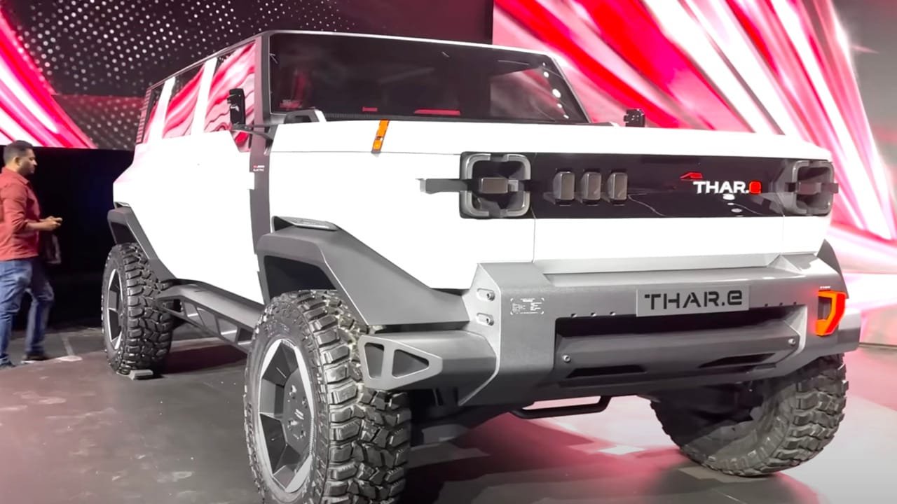 Next-Gen Thar EV? Mahindra Drops Vision.T Teaser Before Aug 15 Launch 1 Mahindra Vision.T Concept SUV