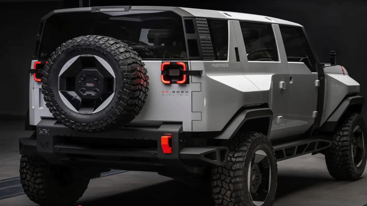 Next-Gen Thar EV? Mahindra Drops Vision.T Teaser Before Aug 15 Launch 3 Mahindra Vision T Thar.e