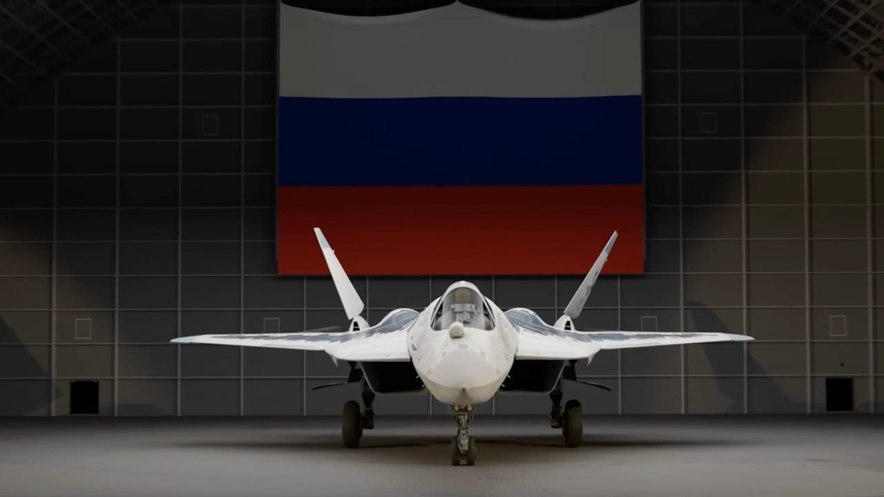 Russian SU-57E Fighter jet
