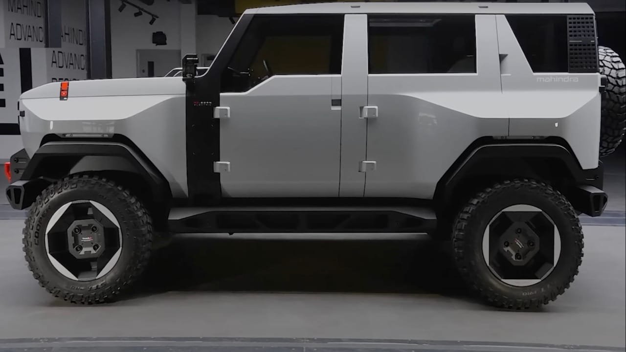 Next-Gen Thar EV? Mahindra Drops Vision.T Teaser Before Aug 15 Launch 2 Mahindra Electric Thar