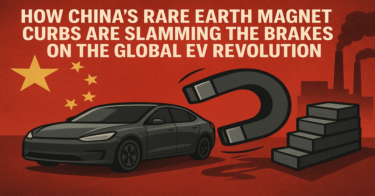 CHINA'S RARE EARTH MAGNET